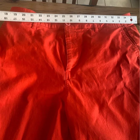 Boden Womens Vibrant Red Chinos Pant 14 Preloved - Picture 3 of 7